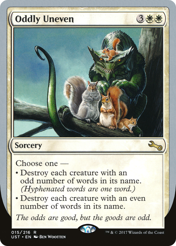 Image of Oddly Uneven (UST-015) - Unstable Foil