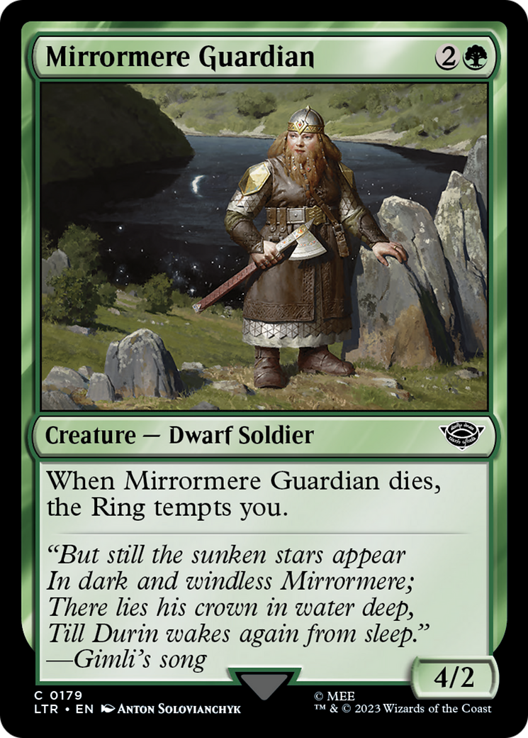 Image of Mirrormere Guardian (LTR-179) - The Lord of the Rings: Tales of Middle-earth