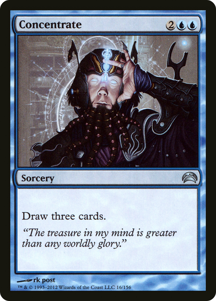 Image of Concentrate (PC2-016) - Planechase 2012 Foil