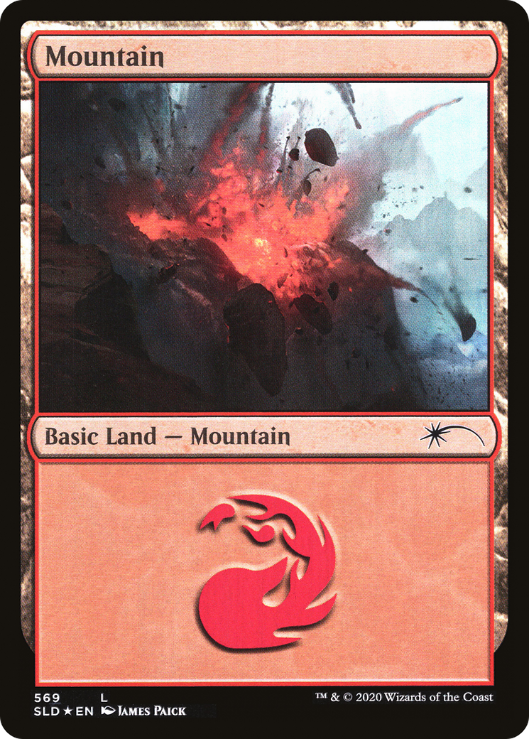 Image of Mountain (569) (SLD-569) - Secret Lair Drop Foil
