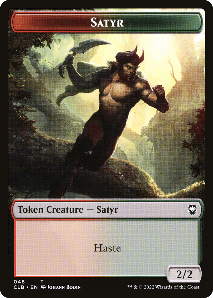 Image of Satyr (TCLB-046) - Battle for Baldur's Gate Tokens