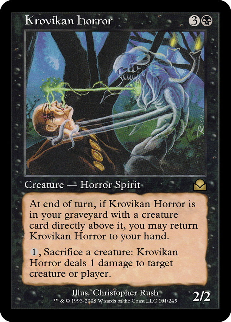 Image of Krovikan Horror (ME2-101) - Masters Edition II Foil