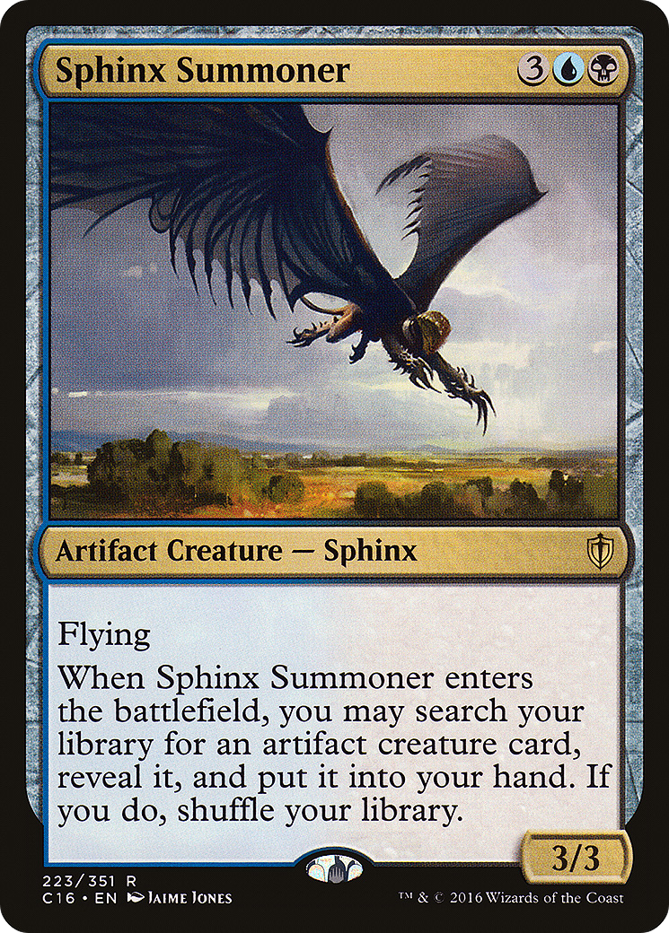 Image of Sphinx Summoner (C16-223) - Commander 2016