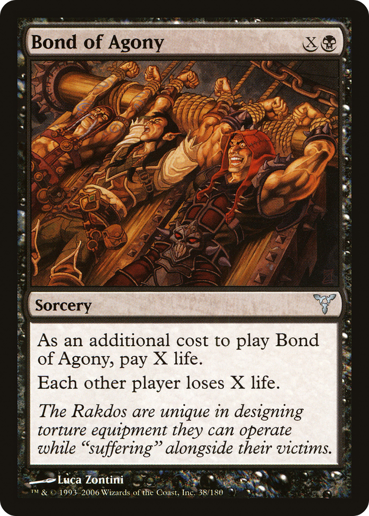 Image of Bond of Agony (DIS-038) - Dissension