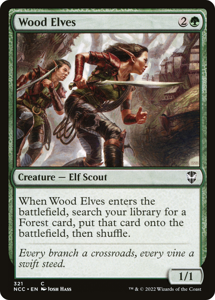 Image of Wood Elves (NCC-321) - New Capenna Commander