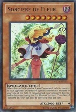 Image of Sorciere de Fleur (WC11-EN002) - Yu-Gi-Oh! 5D's Over the Nexus Promo Cards Limited