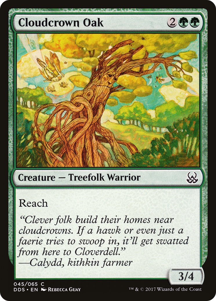 Image of Cloudcrown Oak (DDS-045) - Duel Decks: Mind vs. Might