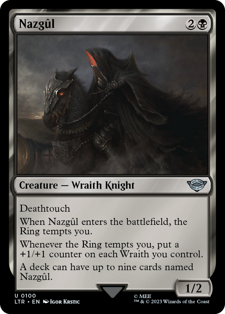 Image of Nazgul (0100) (LTR-100) - The Lord of the Rings: Tales of Middle-earth