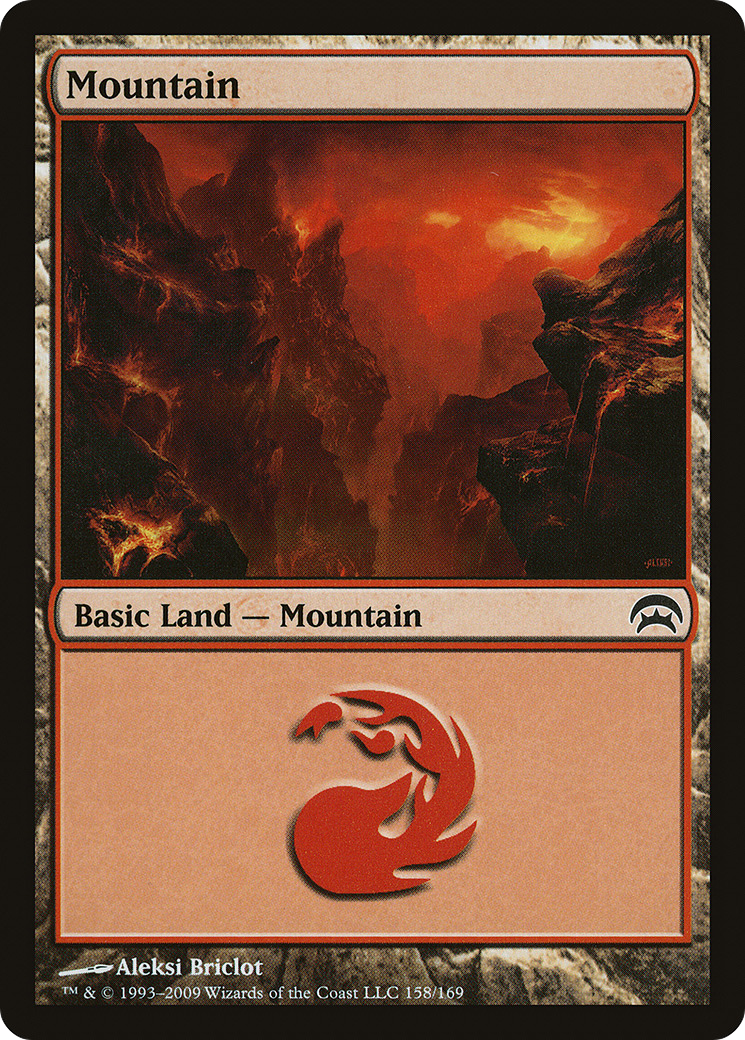 Image of Mountain (158) (HOP-158) - Planechase