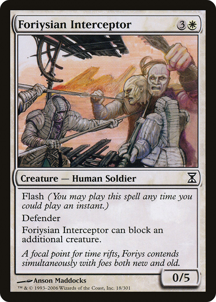 Image of Foriysian Interceptor (TSP-018) - Time Spiral