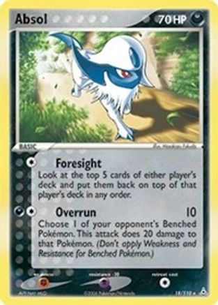 Image of Absol 018  Holon Phantoms - Rare