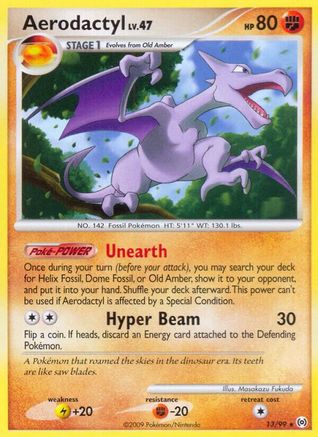Image of Aerodactyl 013  Arceus - Rare