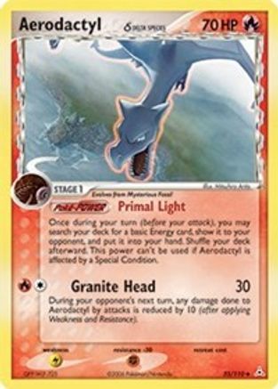Image of Aerodactyl (Delta Species) 035/110  Holon Phantoms - Uncommon