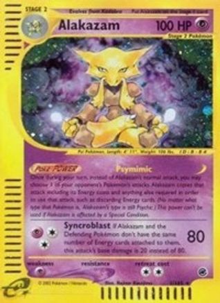 Image of Alakazam (1) 001  - Holofoil Expedition - Holo Rare