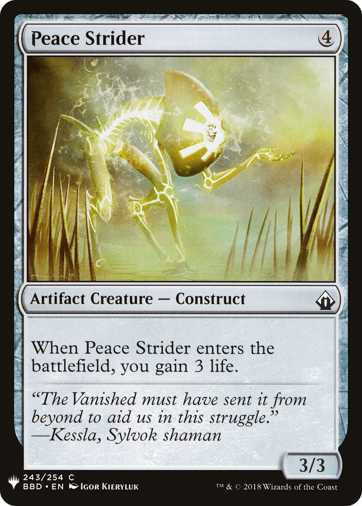 Image of Peace Strider (LIST-BBD-243) - The List