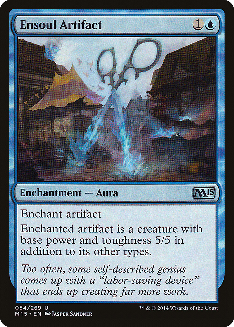 Image of Ensoul Artifact (M15-054) - Magic 2015 Foil