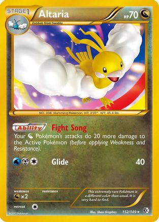 Image of Altaria 152  - Holofoil Boundaries Crossed - Secret Rare