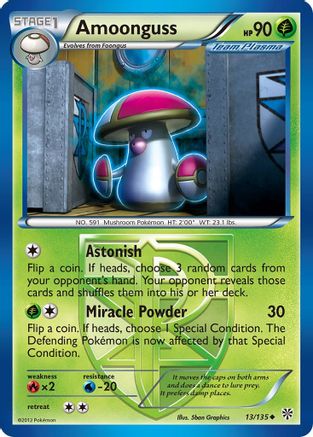 Image of Amoonguss (Team Plasma) 013  Plasma Storm - Uncommon