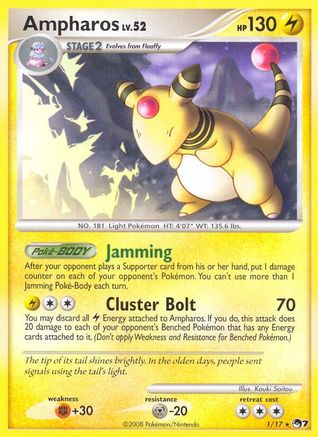 Image of Ampharos 001/017  POP Series 7 - Rare