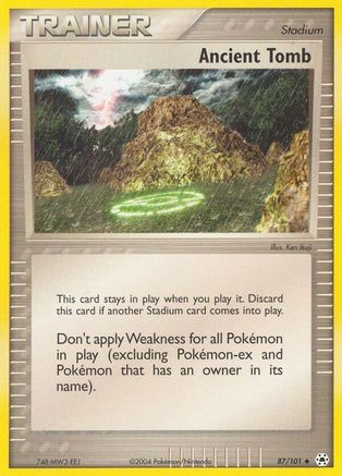 Image of Ancient Tomb 087  - Reverse Holofoil Hidden Legends - Uncommon