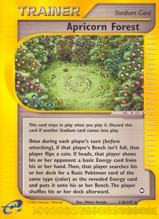 Image of Apricorn Forest 118  Aquapolis - Rare