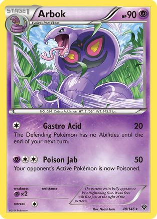 Image of Arbok 048  XY Base Set - Rare