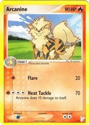 Image of Arcanine 001  EX Trainer Kit 2 Plusle & Minun - Common