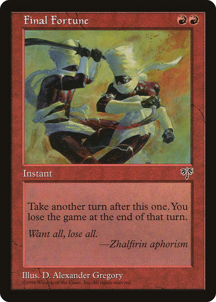Image of Final Fortune (MIR-) - Mirage