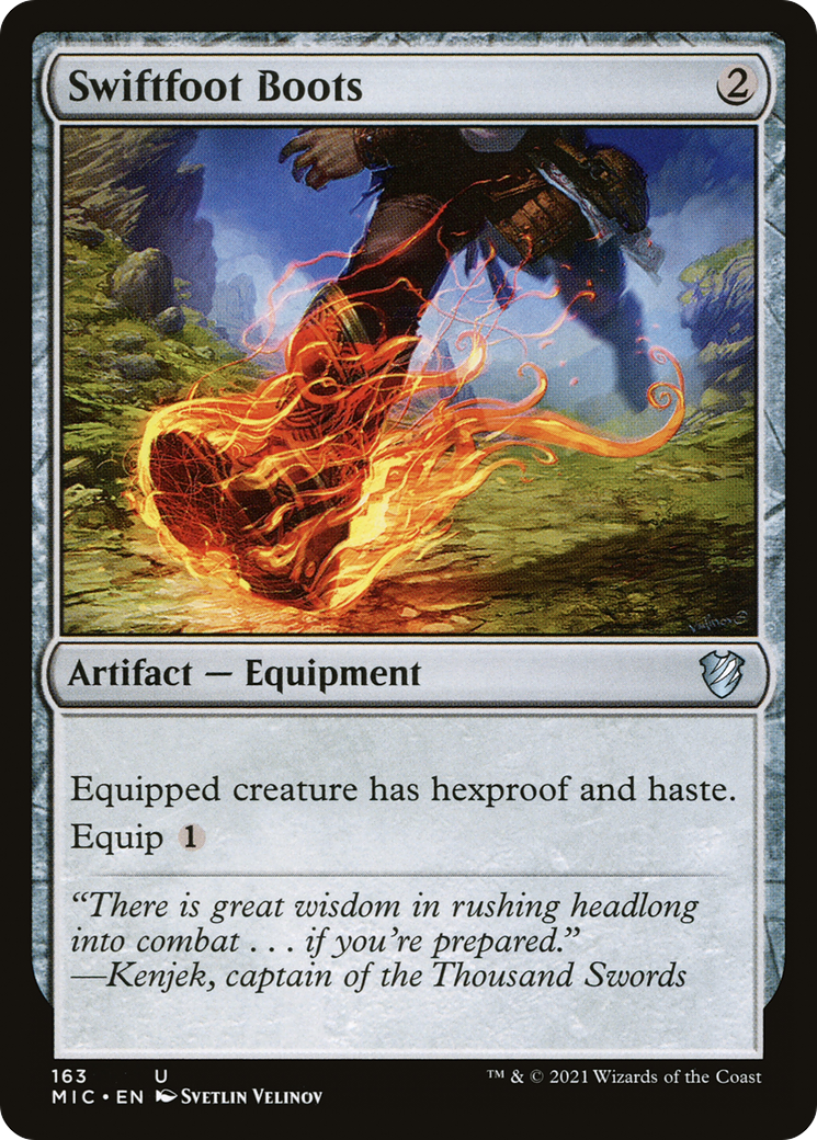 Image of Swiftfoot Boots (MIC-163) - Midnight Hunt Commander