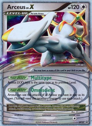 Image of Arceus LV.X DP53  - Holofoil Diamond and Pearl Promos - Promo