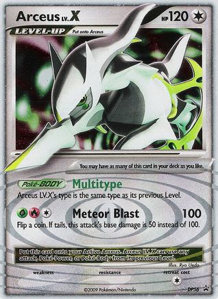 Image of Arceus LV.X DP56  - Holofoil Diamond and Pearl Promos - Promo