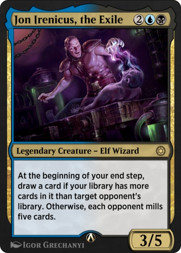 Image of Jon Irenicus, the Exile (HBG-072) - Alchemy Horizons: Baldur's Gate