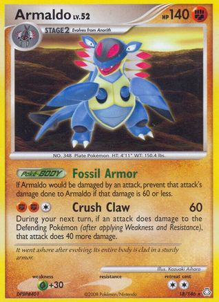 Image of Armaldo 018  Legends Awakened - Rare