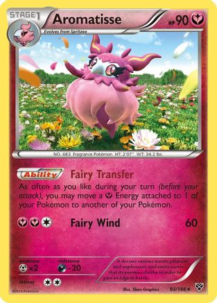 Image of Aromatisse 093/146  - Holofoil XY Base Set - Holo Rare