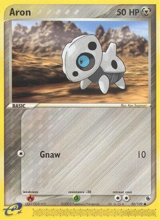 Image of Aron 050/109  Ruby and Sapphire - Common