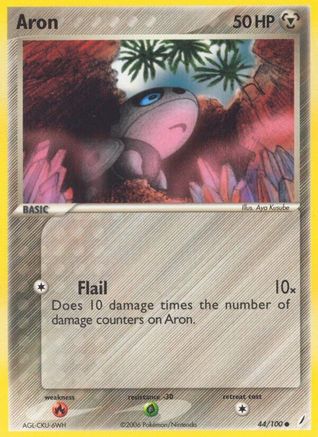 Image of Aron 044/100  Crystal Guardians - Common