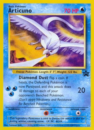 Image of Articuno (22) 022/53  WoTC Promo - Promo