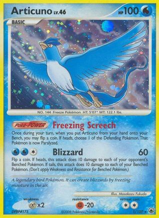 Image of Articuno 001  - Reverse Holofoil Majestic Dawn - Holo Rare