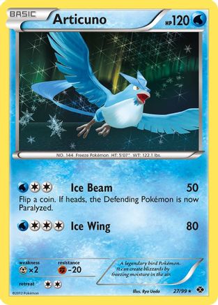Image of Articuno 027/99  - Holofoil Next Destinies - Holo Rare