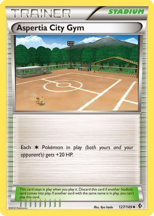 Image of Aspertia City Gym 127  Boundaries Crossed - Uncommon