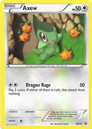 Image of Axew BW16  Black and White Promos - Promo