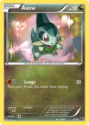 Image of Axew (13) 013  - Holofoil Dragon Vault - Holo Rare