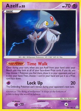 Image of Azelf 019  Legends Awakened - Rare