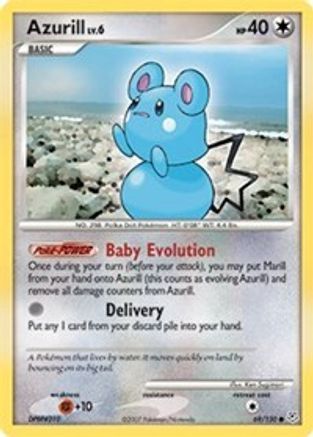 Image of Azurill 069/130  - Reverse Holofoil Diamond and Pearl - Common