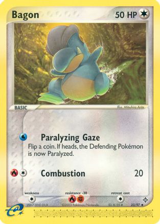 Image of Bagon 023/097  Dragon - Uncommon