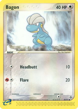 Image of Bagon 049/97  Dragon - Common