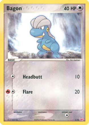 Image of Bagon 001  EX Trainer Kit 1 Latias & Latios - Common