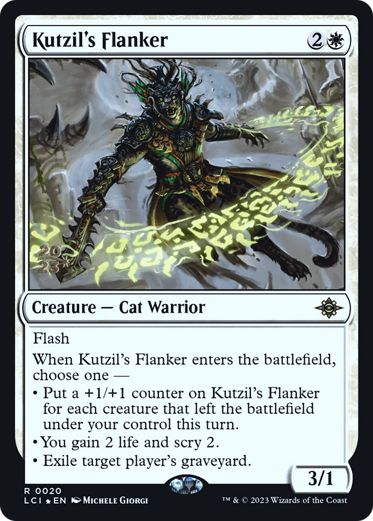 Image of Kutzil's Flanker (PRE-020) - The Lost Caverns of Ixalan Promos Foil