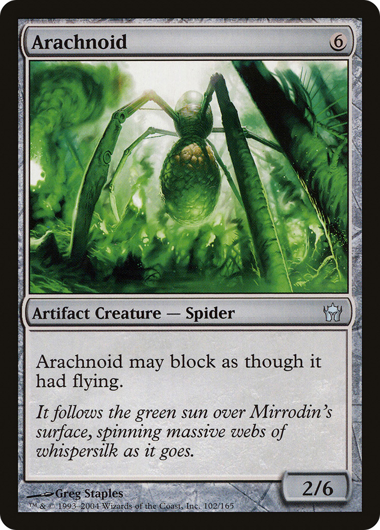 Image of Arachnoid (5DN-102) - Fifth Dawn Foil