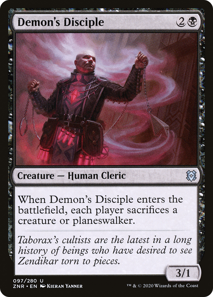Image of Demon's Disciple (ZNR-097) - Zendikar Rising